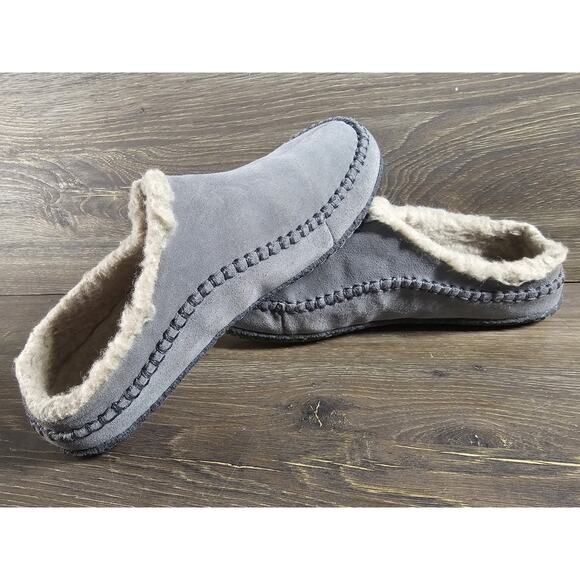 Sorel Falcon Ridge II Mens Size 9 Slippers Quarry Grey/Black NM3462-052 - Picture 7 of 9